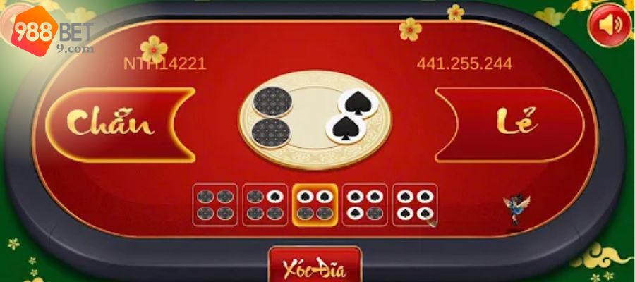 Live xóc đĩa 988BET- trò chơi cá cược cổ điển